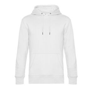 B&C Mens King Hoodie / White